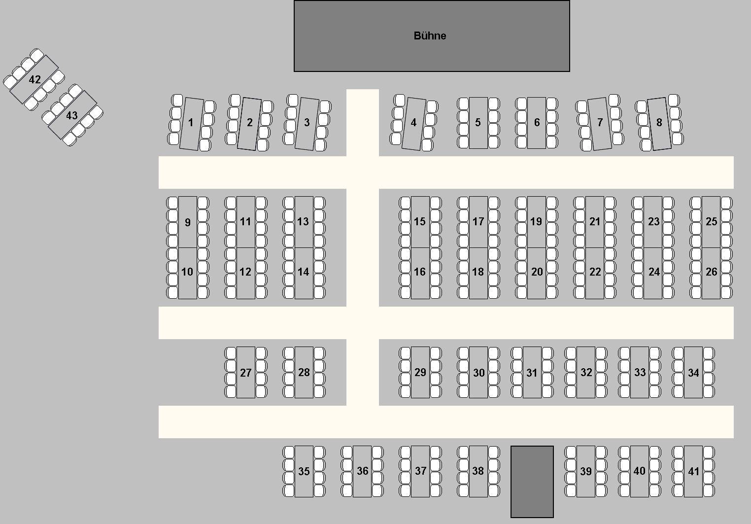 Saalplan