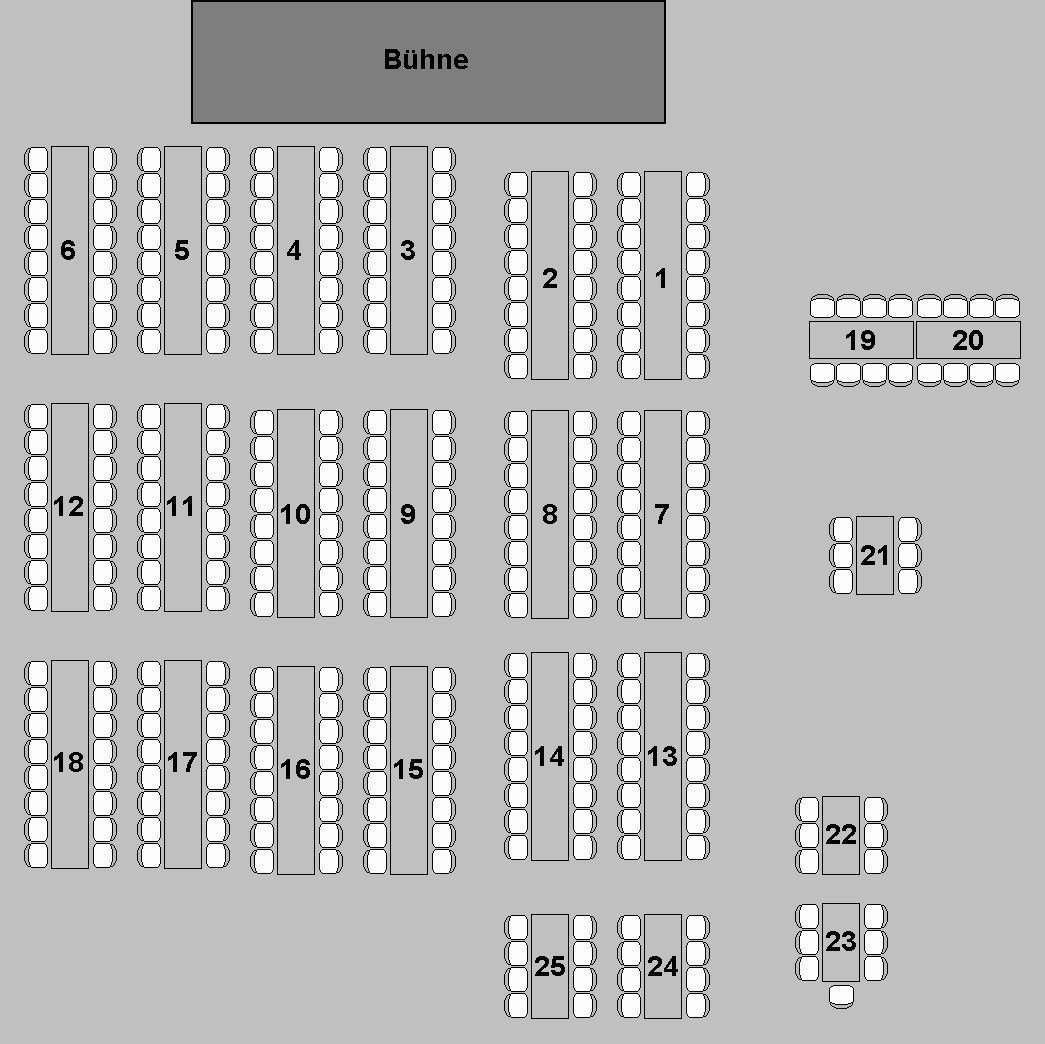 Saalplan